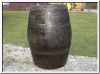 Holzfass 700 Liter Regentonne  Wasserfass Whiskyfass offen