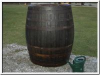 Holzfass 600 Liter Regentonne  Wasserfass Whiskyfass offen